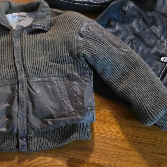 Deerskin Olive Green Ribbed Men's Jacket - Picture 4 of 4